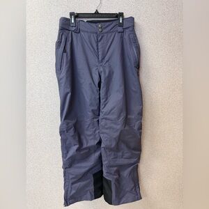 Rei coop Kids Size Large 14-16 blue nylon insulated snow‎ pants